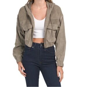Ashley by 26 International Outerwear Cropped Jacket